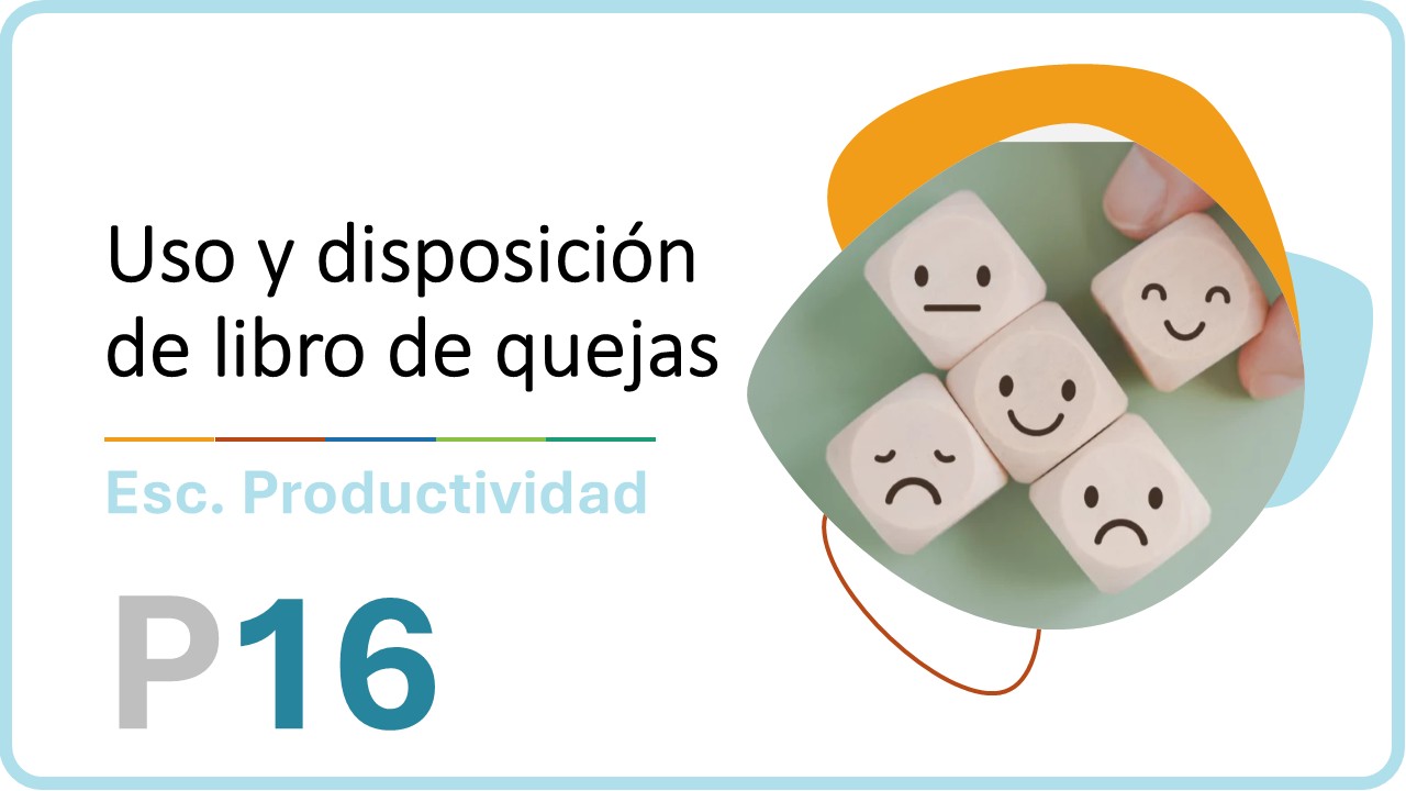 Instructivo: Uso y disposición de libro de quejas