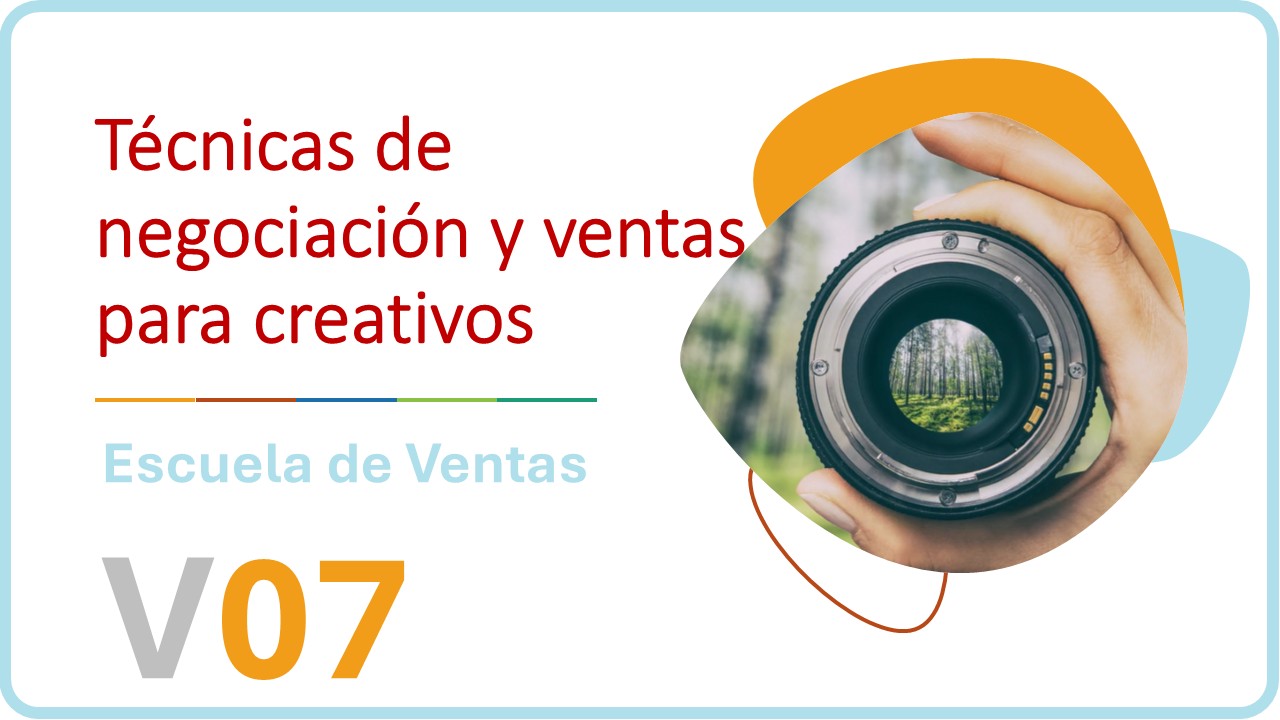 Técnicas de negociación y ventas para creativos